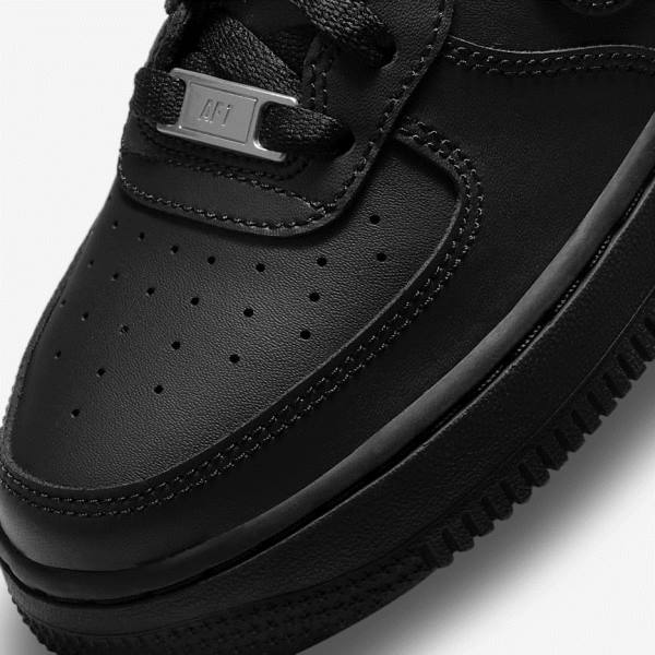 Kids' Nike Air Force 1 LE Older Sneakers Black | NK302NEU