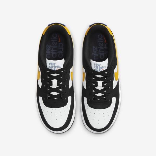 Kids' Nike Air Force 1 LV8 Older Sneakers Black / White / Dark | NK490HWG