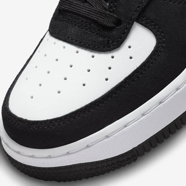 Kids' Nike Air Force 1 LV8 Older Sneakers Black / White / Dark | NK490HWG