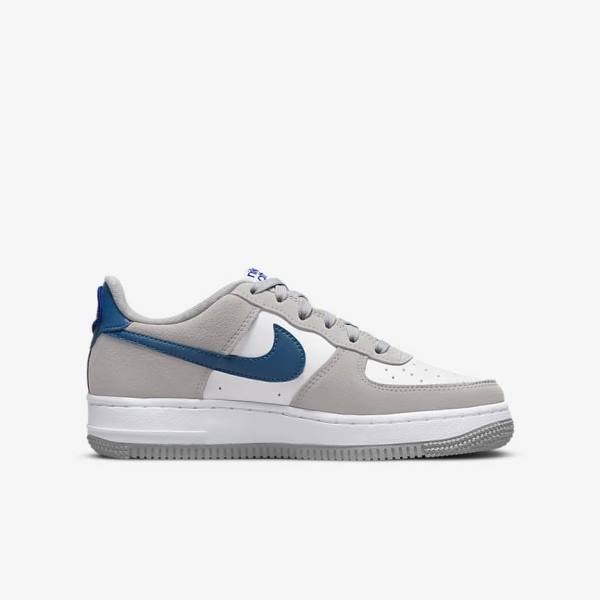 Kids' Nike Air Force 1 LV8 Older Sneakers Light Grey / White / Light Grey | NK538ADK