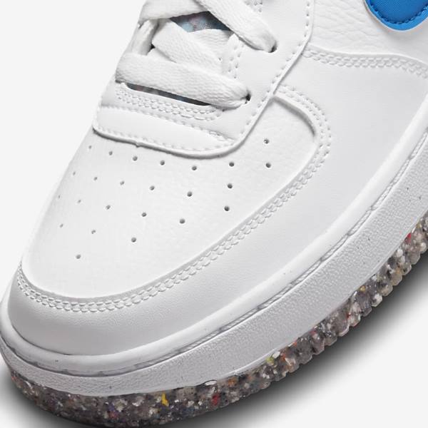 Kids' Nike Air Force 1 LV8 Older Sneakers White / Mint / Pink / Light Blue | NK596ISD