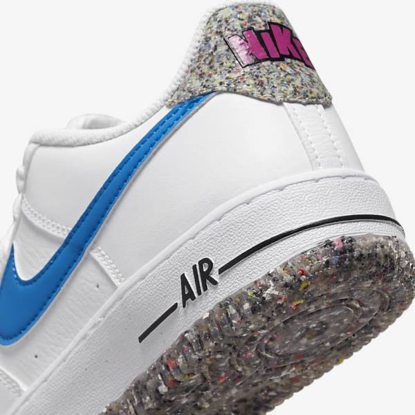 Kids' Nike Air Force 1 LV8 Older Sneakers White / Mint / Pink / Light Blue | NK596ISD