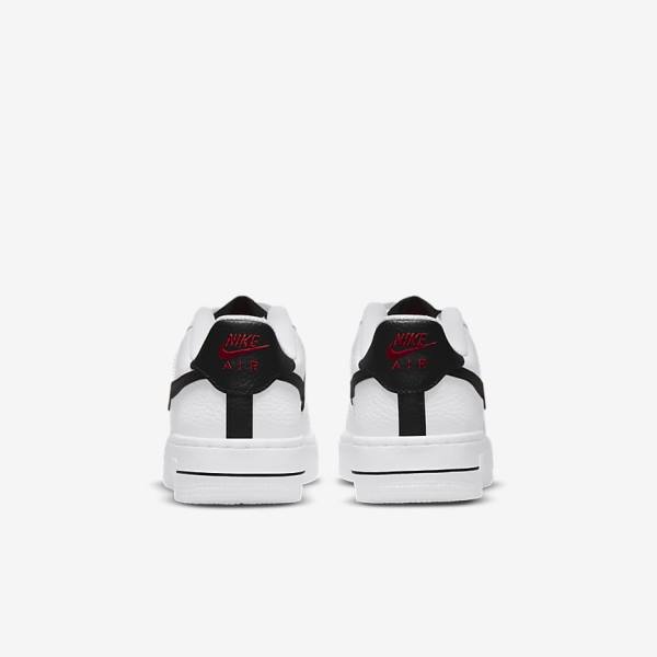 Kids' Nike Air Force 1 LV8 Older Sneakers White / Red / White / Black | NK684HSP