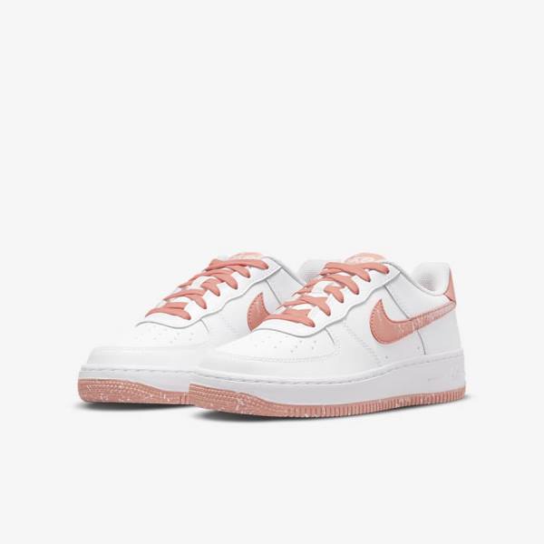 Kids' Nike Air Force 1 LV8 Older Sneakers White / Light | NK759AZW