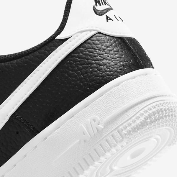 Kids' Nike Air Force 1 Older Sneakers Black / White | NK405JIY