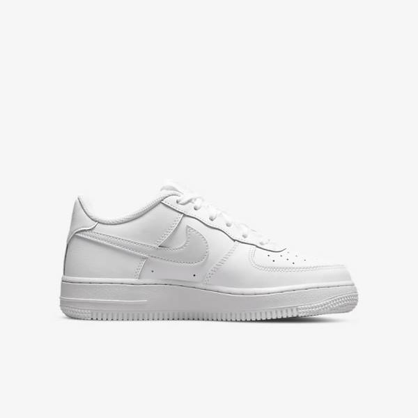 Kids' Nike Air Force 1 Older Sneakers White | NK304FUB