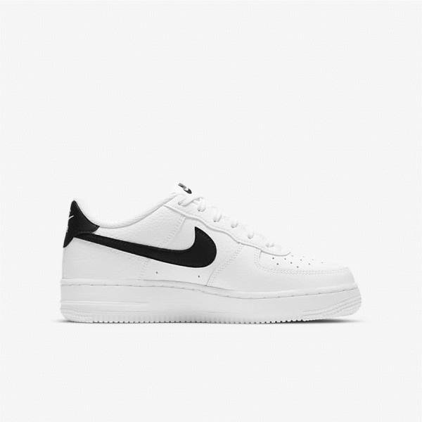 Kids' Nike Air Force 1 Older Sneakers White / Black | NK736GEJ