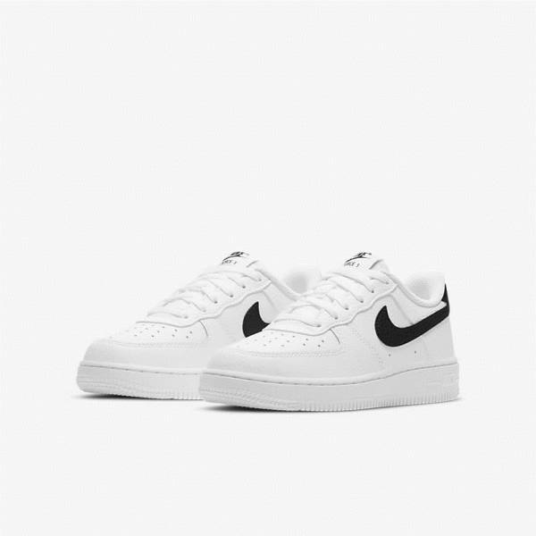 Kids' Nike Air Force 1 Older Sneakers White / Black | NK736GEJ