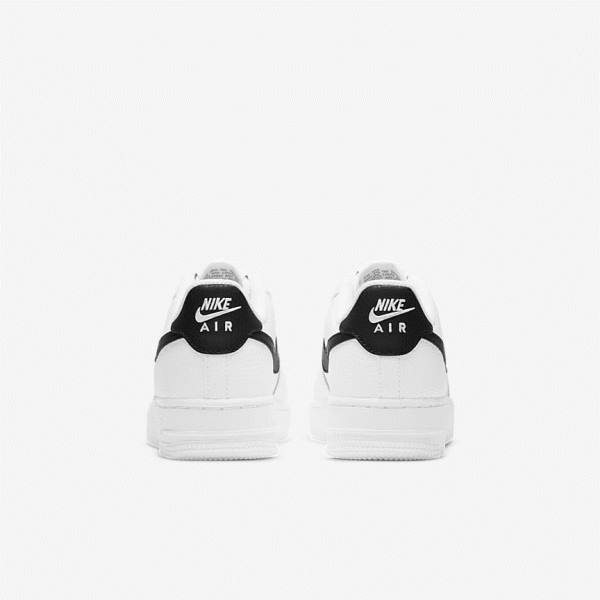 Kids' Nike Air Force 1 Older Sneakers White / Black | NK736GEJ