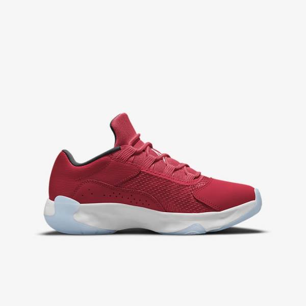 Kids' Nike Air Jordan 11 CMFT Low Older Jordan Shoes Red / Black / White | NK290VDN