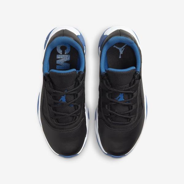 Kids' Nike Air Jordan 11 CMFT Low Older Sneakers Black / Dark Blue / White | NK358HXW