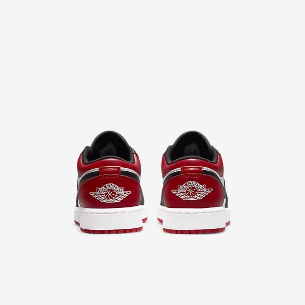 Kids' Nike Air Jordan 1 Low Older Sneakers Red / Black / White | NK075BNR