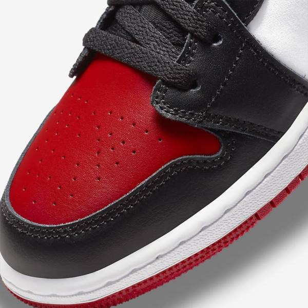 Kids' Nike Air Jordan 1 Low Older Sneakers Red / Black / White | NK075BNR