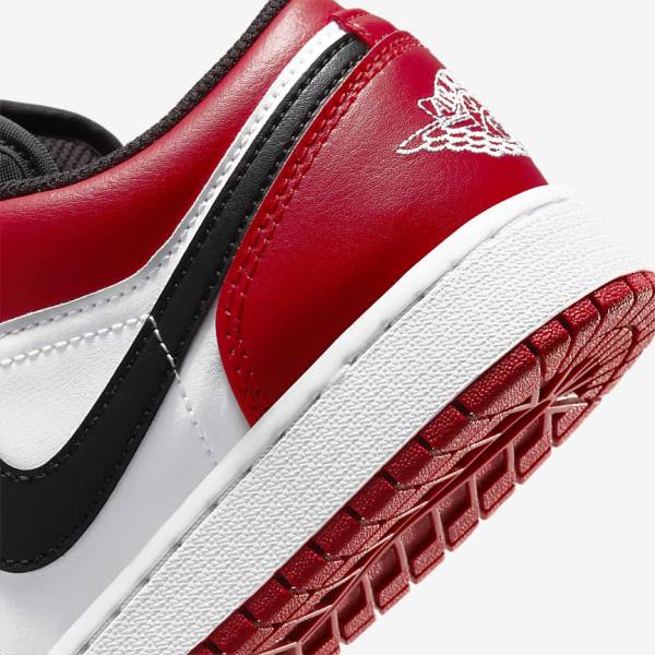 Kids' Nike Air Jordan 1 Low Older Sneakers Red / Black / White | NK075BNR