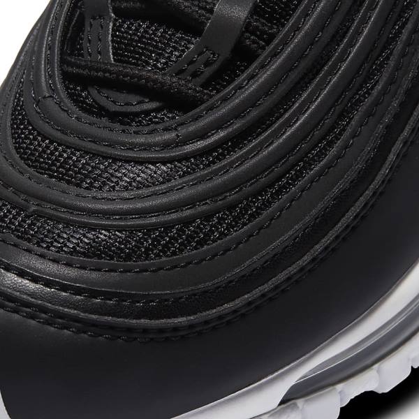 Kids' Nike Air Max 97 Older Sneakers Black / White | NK218PZR