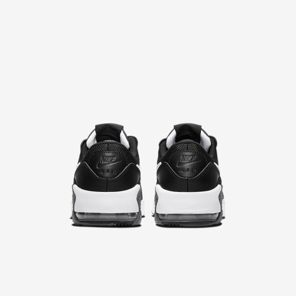 Kids' Nike Air Max Excee Older Sneakers Black / Dark Grey / White | NK052CUM