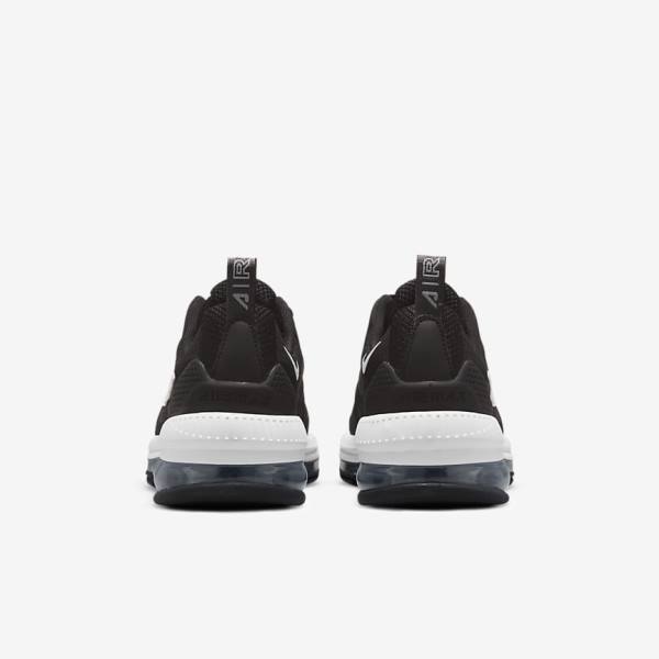 Kids' Nike Air Max Genome Older Sneakers Black / Dark Grey / White | NK175ZRK