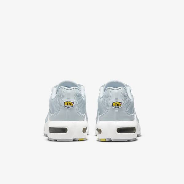 Kids' Nike Air Max Plus Older Sneakers White | NK874PGL