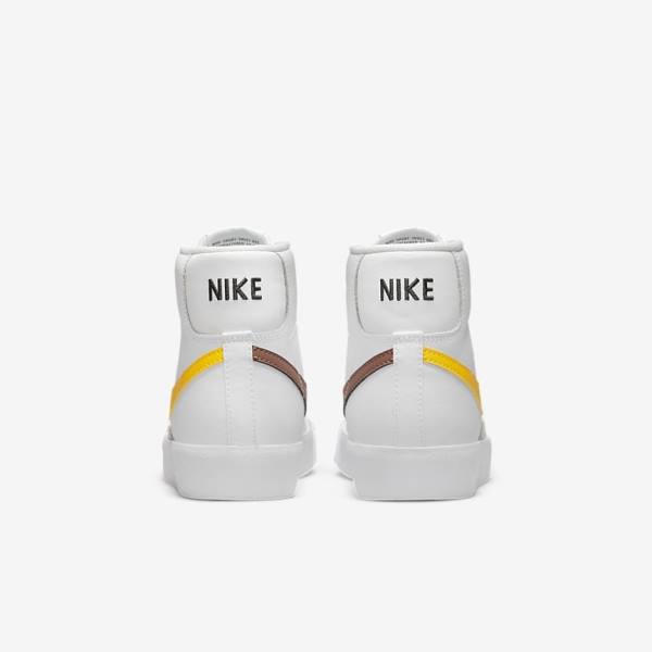 Kids' Nike Blazer Mid 77 Older Sneakers White | NK278XHP