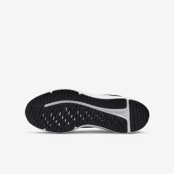 Kids' Nike Downshifter 12 Older Road Running Shoes Black / Dark Grey / White | NK631EXH