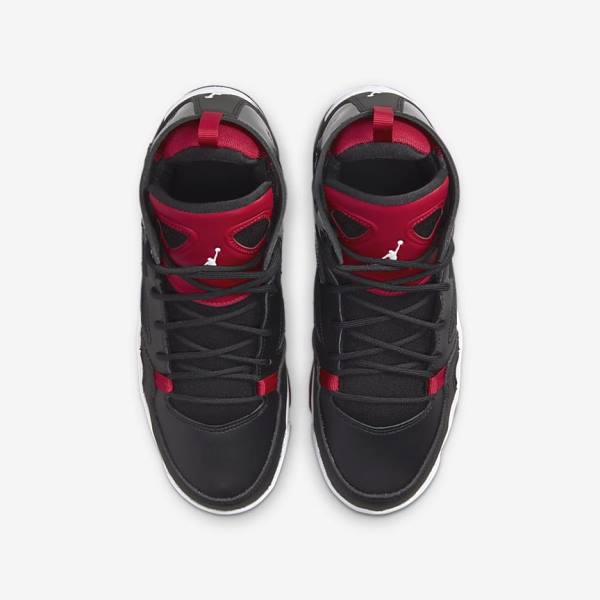 Kids' Nike Jordan Flight Club 91 Older Sneakers Black / Red / White | NK924OZS