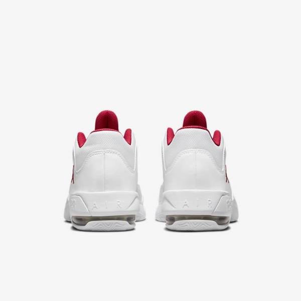 Kids' Nike Jordan Max Aura 3 Older Jordan Shoes White / Platinum / Black / Red | NK194VZA