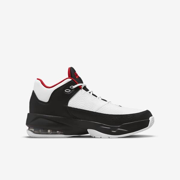 Kids' Nike Jordan Max Aura 3 Older Sneakers White / Black / Red | NK869BVQ