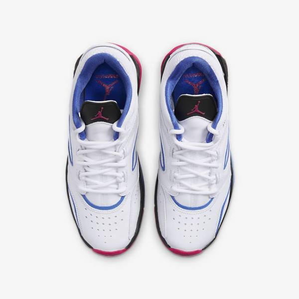 Kids' Nike Jordan Point Lane Older Sneakers White / Blue / Black / Pink | NK167ZRA