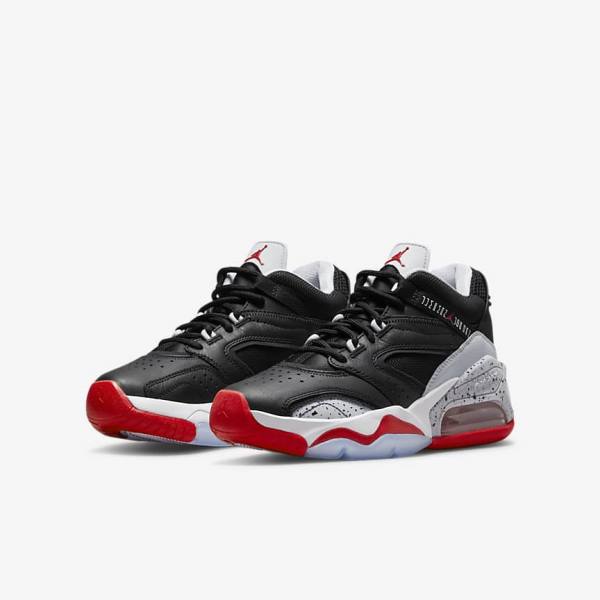 Kids' Nike Jordan Point Lane Older Sneakers Black / Grey / White / Red | NK524IMX