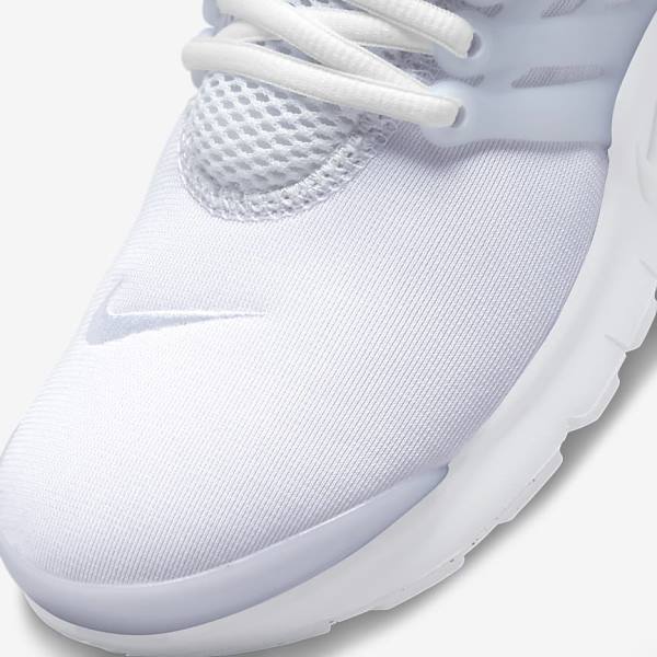 Kids' Nike Presto Older Sneakers White / Platinum / White | NK653CXO