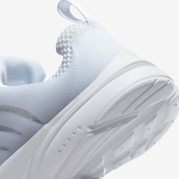 Kids' Nike Presto Older Sneakers White / Platinum / White | NK653CXO