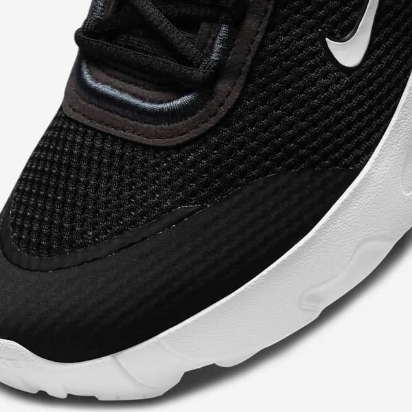 Kids' Nike React Live Older Sneakers Black / Dark Grey / White | NK067REP