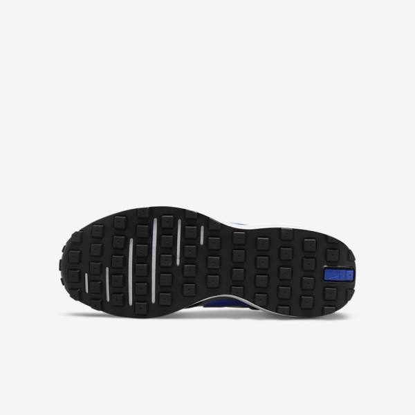 Kids' Nike Waffle One Older Sneakers Dark Obsidian / Black / Royal | NK507IFP