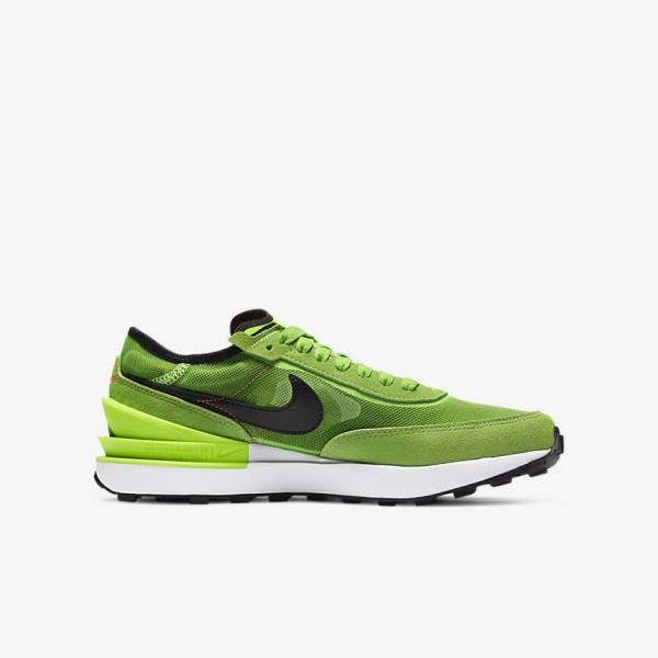 Kids' Nike Waffle One Older Sneakers Green / Red / Black | NK261ORF