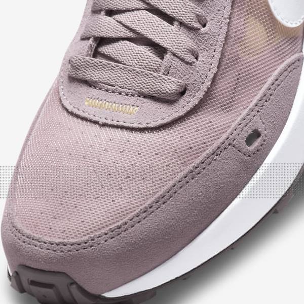 Kids' Nike Waffle One Older Sneakers Pink / Light Purple / White | NK580TSI