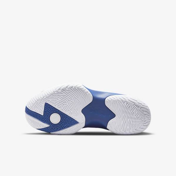 Kids' Nike Zion 1 Older Sneakers Black / Royal / White | NK913IXW