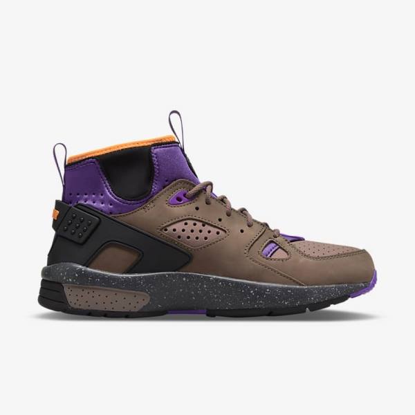 Men's Nike ACG Air Mowabb Sneakers Brown / Purple / Light | NK619VJT