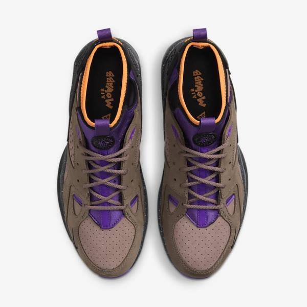 Men's Nike ACG Air Mowabb Sneakers Brown / Purple / Light | NK619VJT