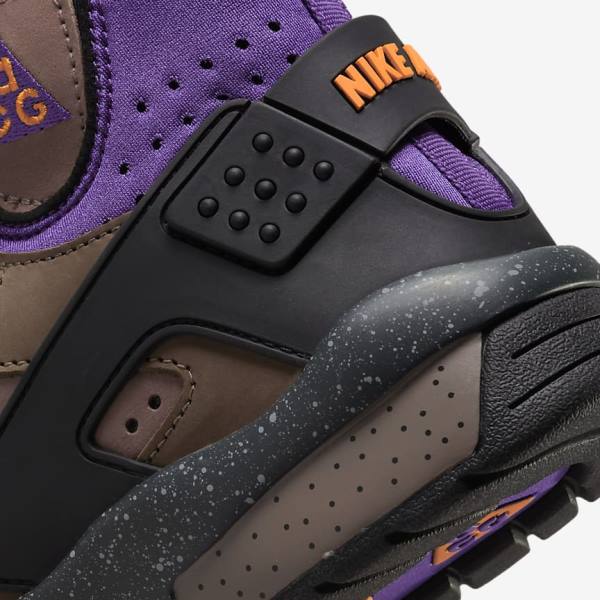 Men's Nike ACG Air Mowabb Sneakers Brown / Purple / Light | NK619VJT