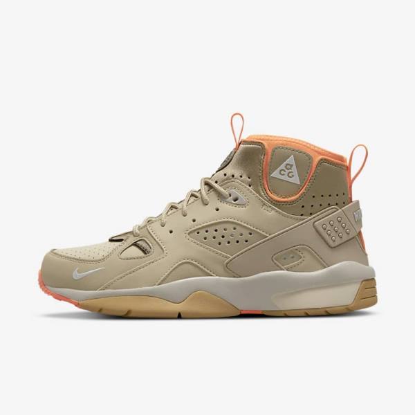 Men\'s Nike ACG Air Mowabb Sneakers Khaki / Silver | NK849ORY