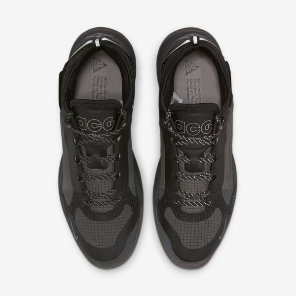 Men's Nike ACG Air Nasu 2 Sneakers Black / Dark Grey | NK219IRA