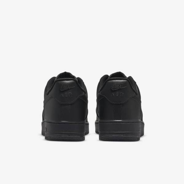 Men's Nike Air Force 1 07 Sneakers Black | NK627NYR