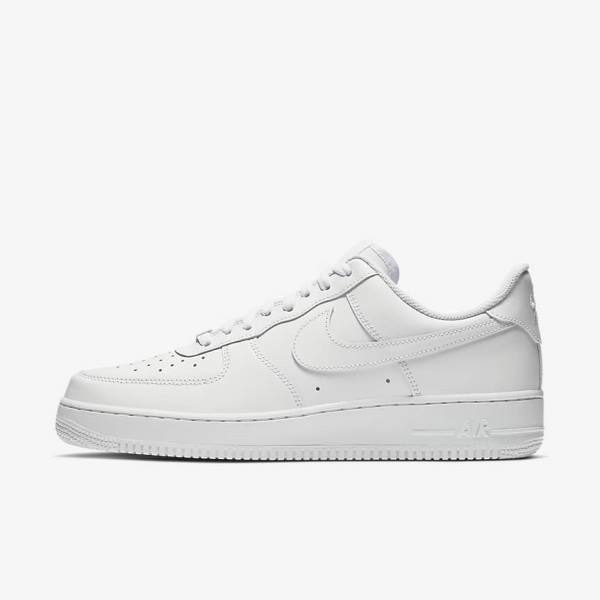 Men\'s Nike Air Force 1 07 Sneakers White | NK083TXS