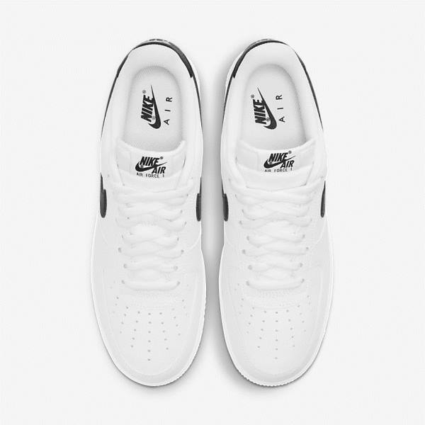 Men's Nike Air Force 1 07 Sneakers White / Black | NK498CAN