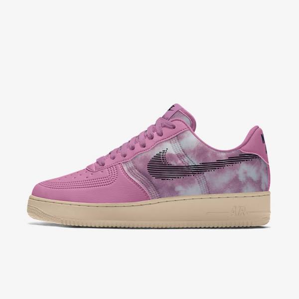 Men\'s Nike Air Force 1 Low Cozi By You Custom Sneakers Multicolor | NK652YOV