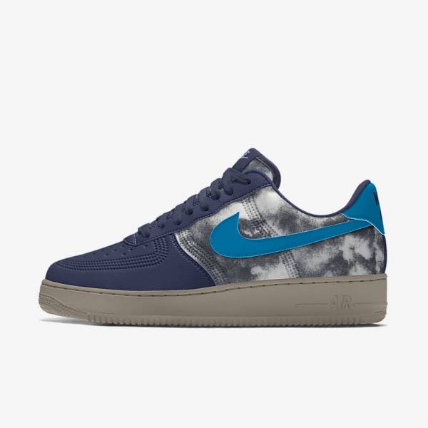 Men\'s Nike Air Force 1 Low Cozi By You Custom Sneakers Multicolor | NK946RIJ