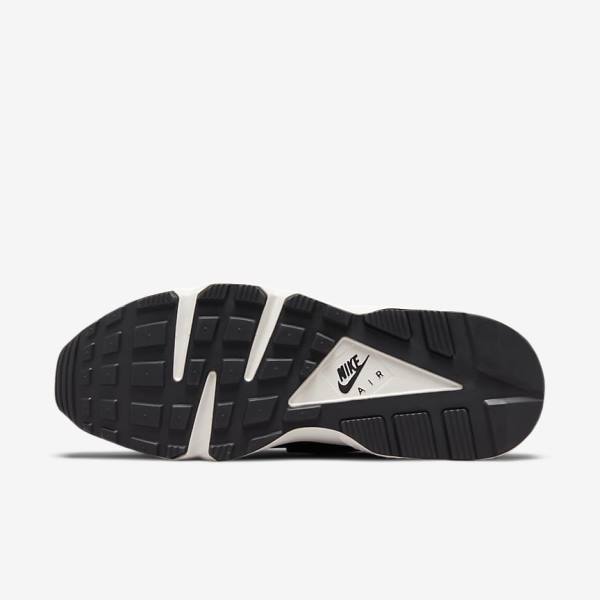 Men's Nike Air Huarache LE Sneakers Black / White | NK584UXJ