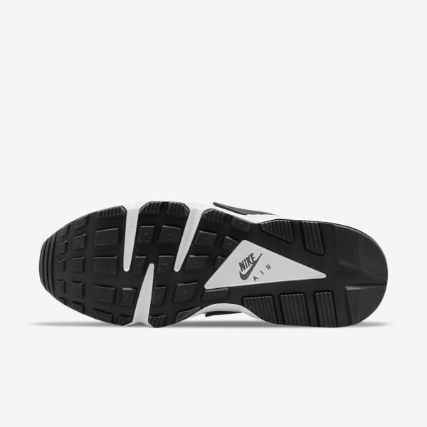 Men's Nike Air Huarache Sneakers White / Black | NK174RDF