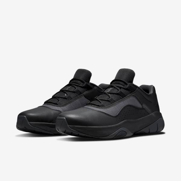 Men's Nike Air Jordan 11 CMFT Low Jordan Shoes Black / Dark Grey | NK931TWS