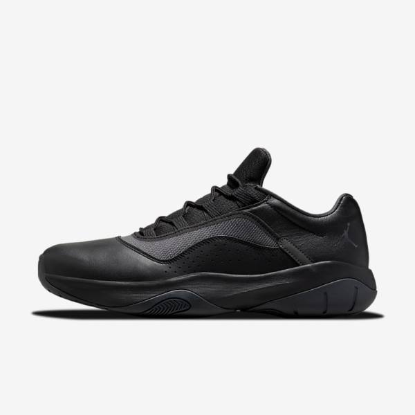 Men\'s Nike Air Jordan 11 CMFT Low Jordan Shoes Black / Dark Grey | NK931TWS